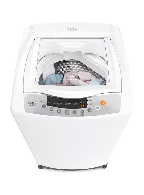 Lavadora de Carga Superior 17.5 Kg Efficace BZG Blanca-2