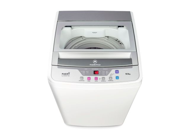 Lavadora de Carga Superior 9.5 Kg Efficace BZG Blanca-2