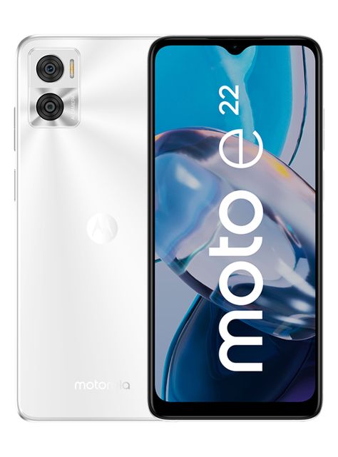 Smartphone Moto E22 128GB 6.5" Blanco Liberado-0