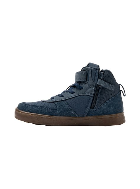 Botín Infantil Kt172 cordón y Velcro Unisex-3