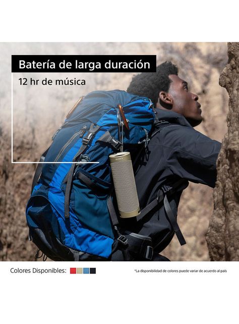 Parlante Bluetooth Extra Bass SRS-XB23 Negro-9