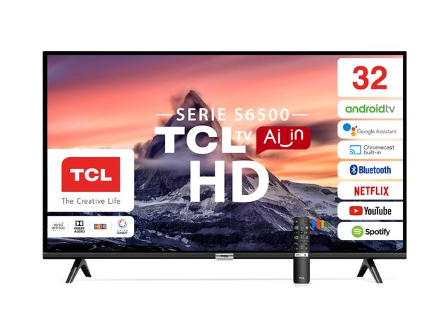 LED Smart TV TCL 32" HD 32S6500-1