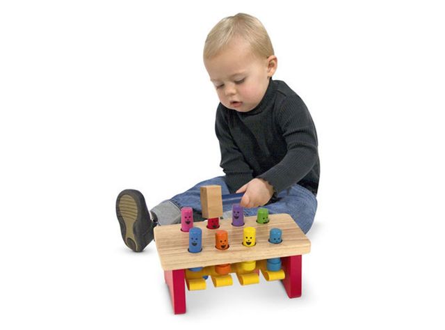 Melissa & Doug Banco para martillar deluxe Caramba-1