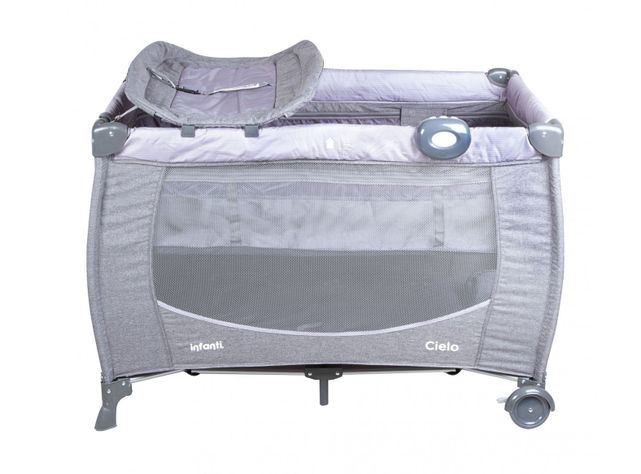 Cuna Infanti Playard Cielo Grey-1
