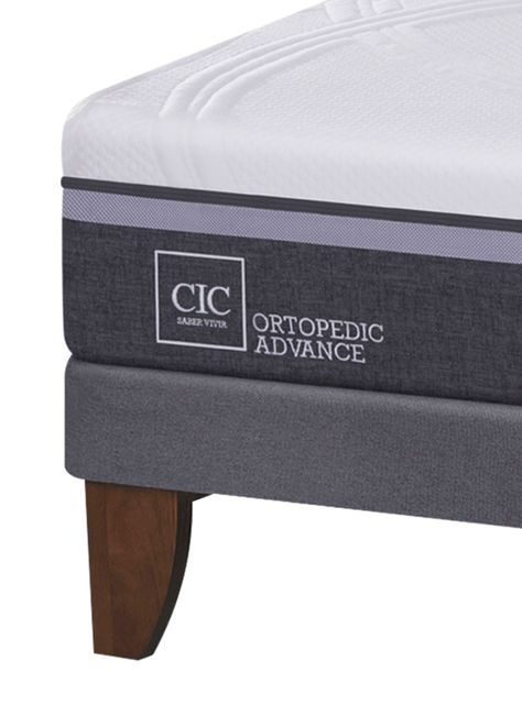 Cama Europea Ortopedic Advance 1.5 Plazas + Set Muebles Enio-2