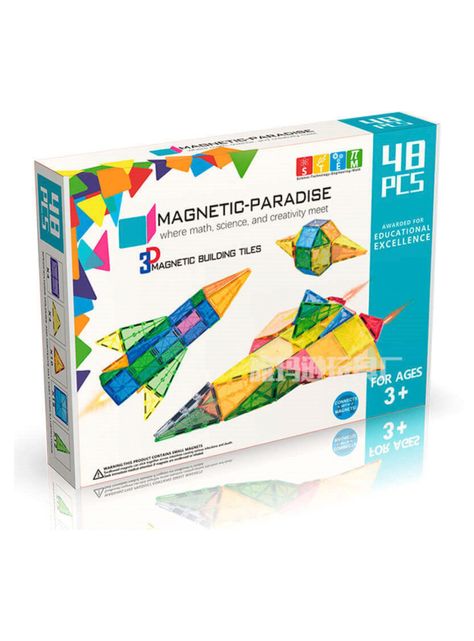 Set Imanes 48 Piezas Magnéticas-0
