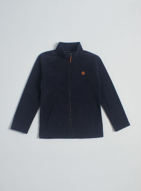 Polar con Cierre, Bolsillo y Cuello Alto Niña Talla S-M-L-4
