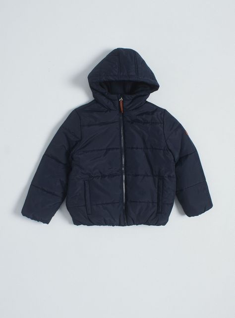 Parka Azul Niño Talla 12 A 16-0