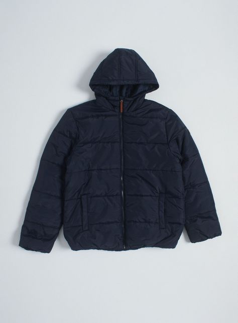 Parka Azul Niño Talla S A Xl-4