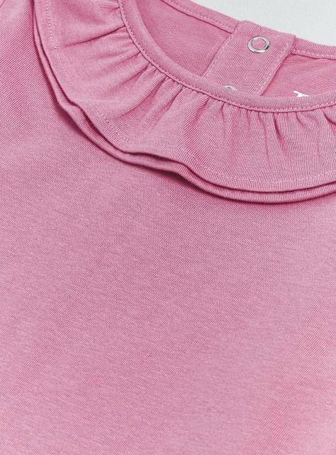 Polera Lisa Manga Larga con Cuello-2