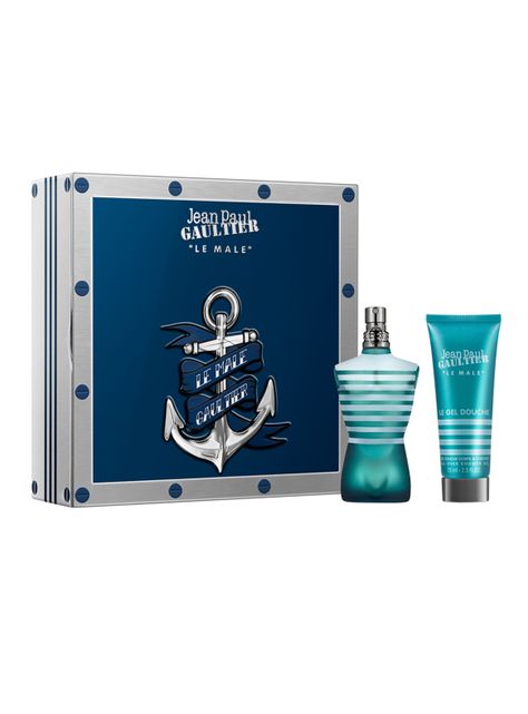 Set Perfume Jean Paul Gaultier Le Male EDT Hombre 75 ml + Shower Gel 75 ml-1