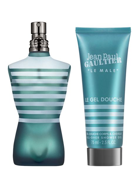 Set Perfume Jean Paul Gaultier Le Male EDT Hombre 75 ml + Shower Gel 75 ml-0