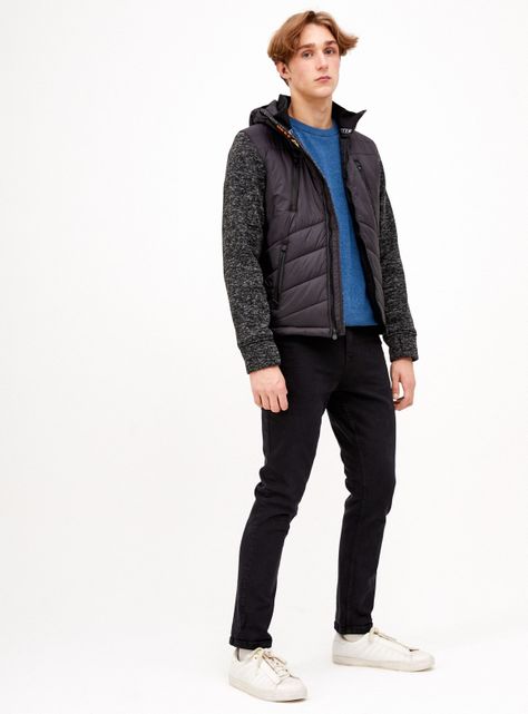 Chaqueta Mangas Jersey Full Zipper Reef-3