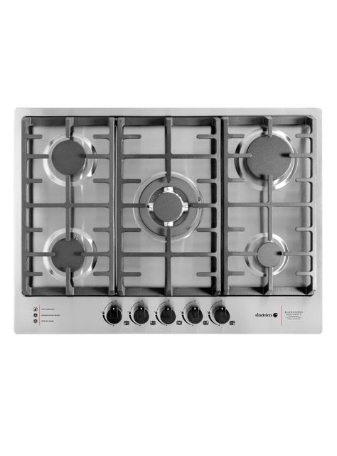 Encimera a Gas 5 Quemadores CEG-4700IN Security Inox-0