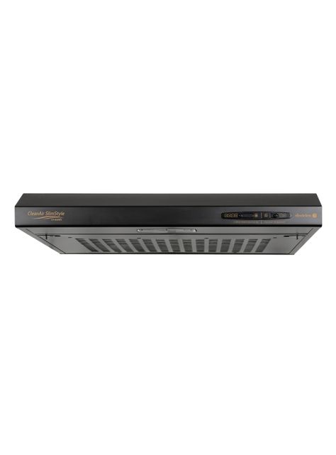 Campana Decorativa Pared Slim CA-606NG Negro 60 cm-1