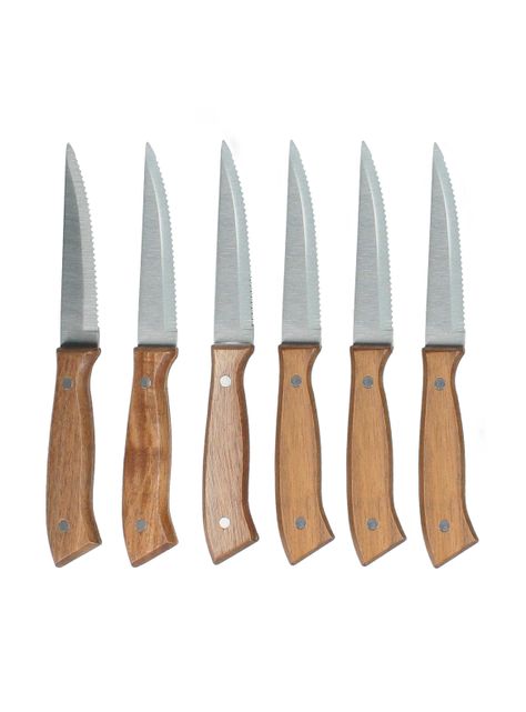 Set 6 Cuchillos Mango Madera-1