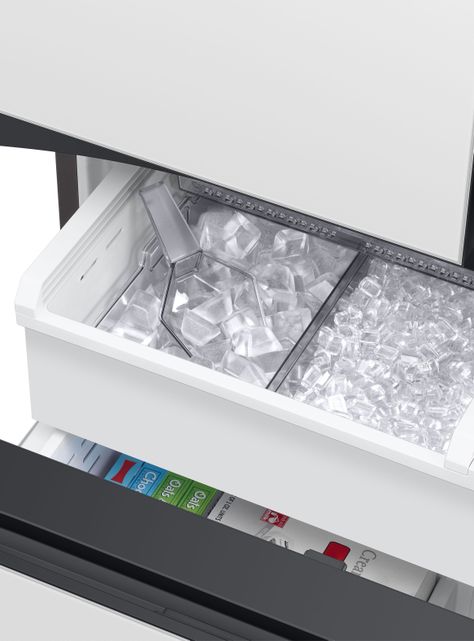Refrigerador FDR Bespoke 550 Litros con Beverage Center + Paneles Blancos-5