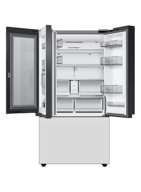 Refrigerador FDR Bespoke 550 Litros con Beverage Center + Paneles Blancos-1