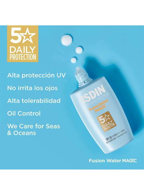 Fotoprotector ISDIN Fusion Water Magic SPF 50 50 ml-3