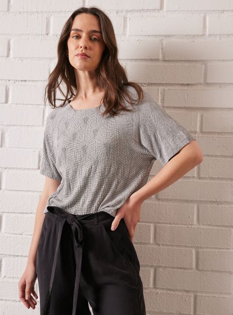 Polera  Texturizada-0