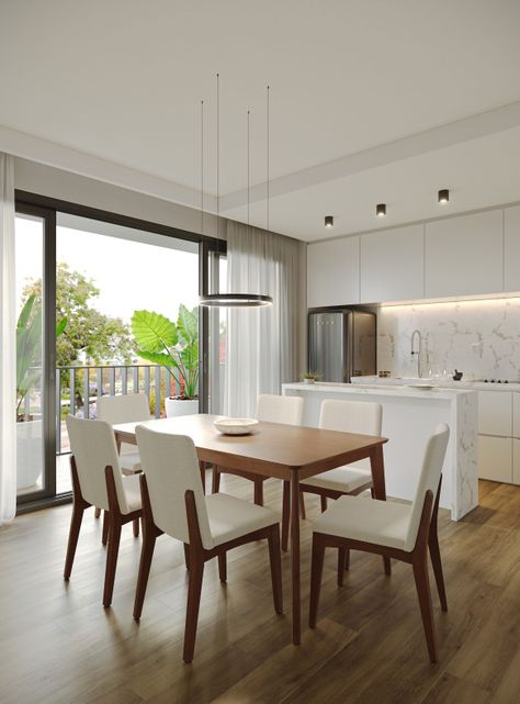 Juego Comedor Olive Natural + 6 Sillas Olive-0