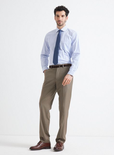 Pantalon de Vestir Regular-4