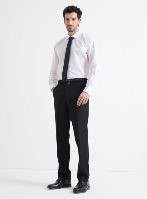 Pantalon de Vestir Calce Regular Fit-4