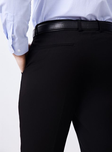 Pantalón Vestir Poliéster Lana-3