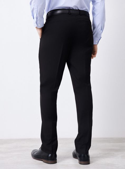 Pantalón Vestir Poliéster Lana-1