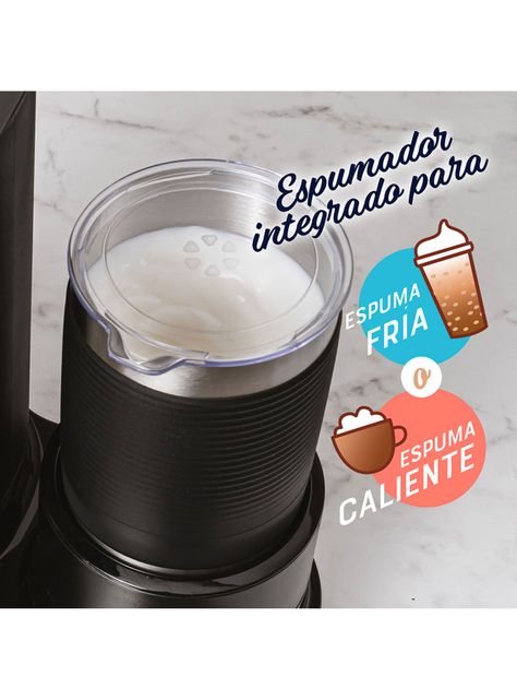 Cafetera Latte con Espumador 460 ml BVSTDC02B-7