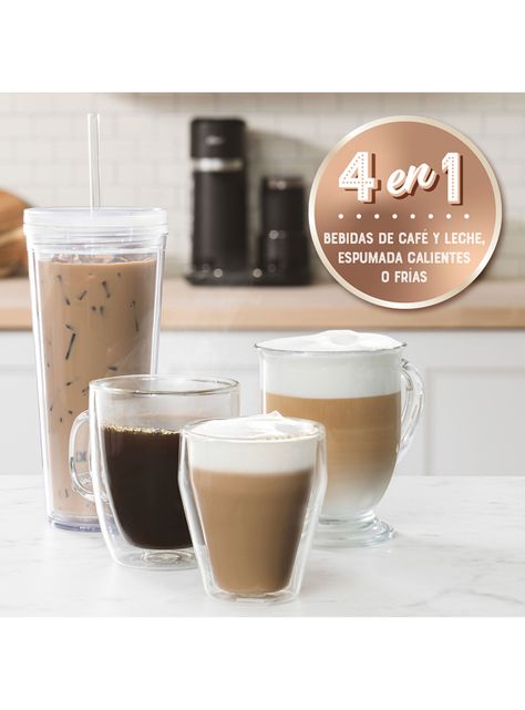 Cafetera Latte con Espumador 460 ml BVSTDC02B-6