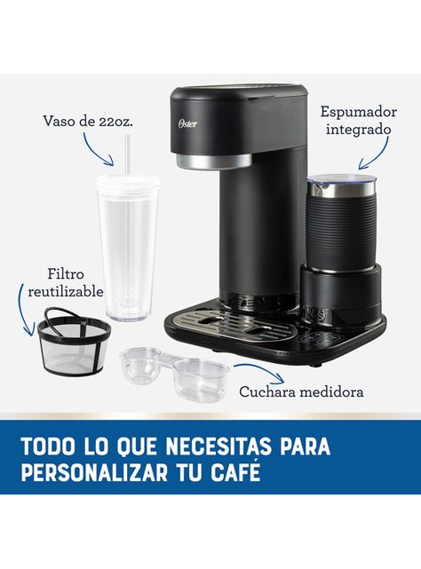 Cafetera Latte con Espumador 460 ml BVSTDC02B-5