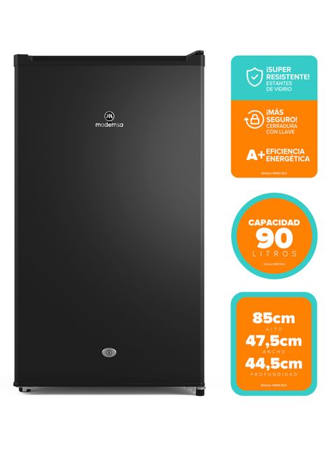 Minibar Frío Directo 90 Litros MMB 91 BLK-2