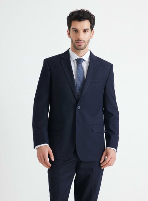 Traje Recto Lana-0