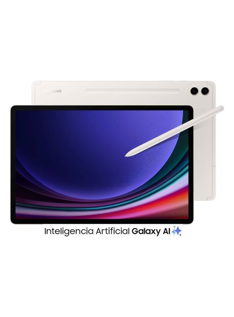 Tablet Galaxy TabS9 Plus Snapdragon 8 Gen 2 256GB 12.4" Beige-1