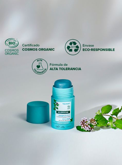 Mascarilla en Stick Menta Acuática Bio 25 g-1