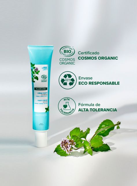Gel Crema Purificante Menta Acuática Bio 40 ml-1