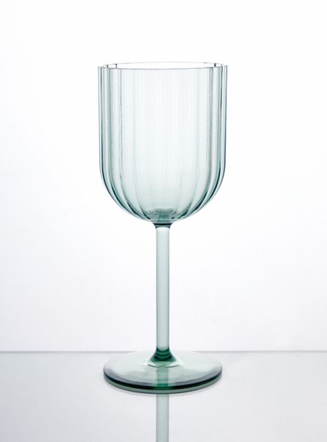 Set 4 Copas Verde Acrílico 390 ml-1