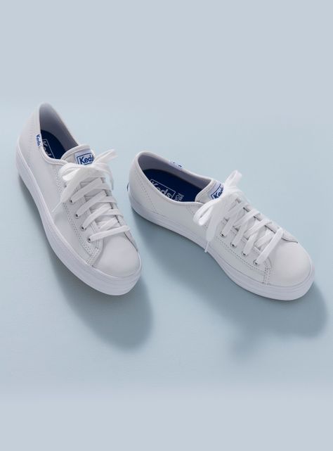 Zapatilla Urbana Mujer Triple Kick Leather Cuero-2