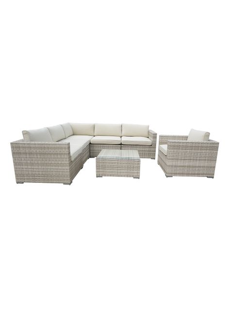 Juego de Living Terraza Amaranthus Modular 4C + Sillón 1C + Mesa de Centro-0