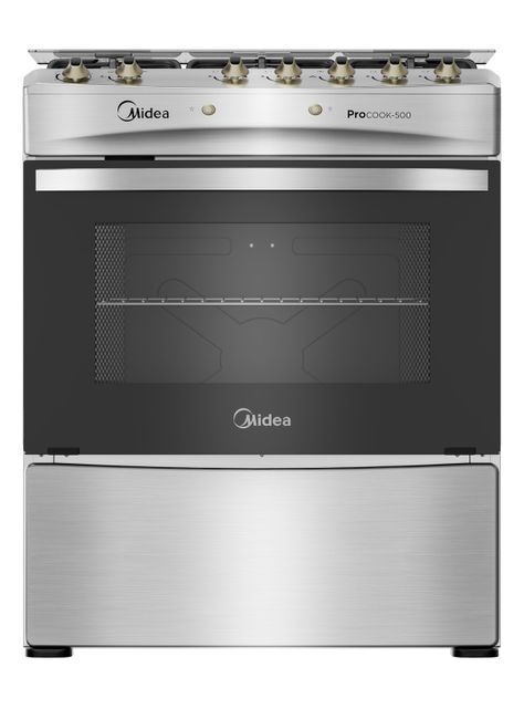 Cocina a Gas 5 Quemadores MCG-5QPI30NS Acero Inoxidable-0