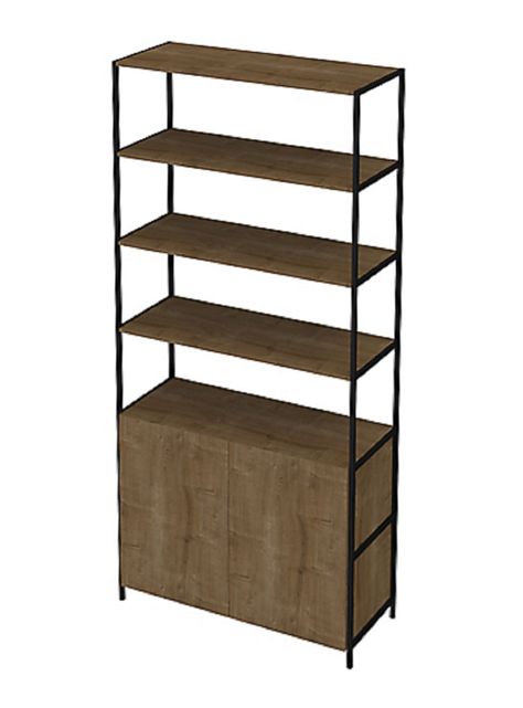 Estante Decocasa Steel Quadra 2 Puertas-0