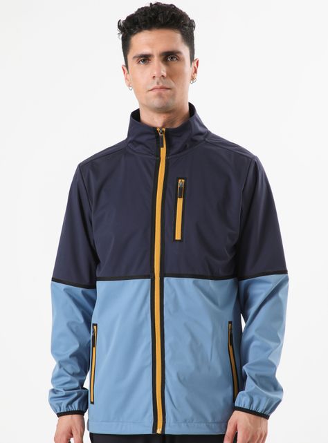 Chaqueta Cortaviento Resistente al Agua-0