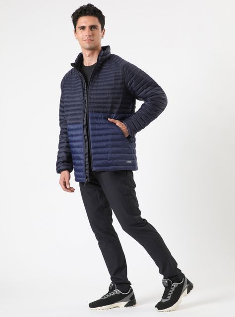 Parka Pluma Liviana Resistente al Agua-3