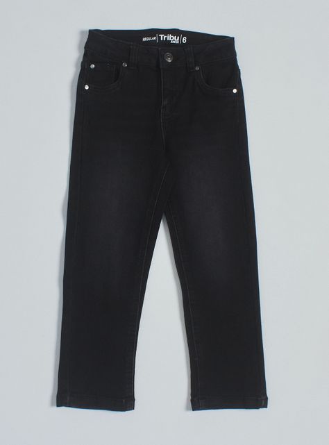 Jeans Modelo Recto Slim Fit-0