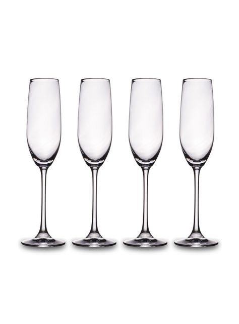 Set 4 Copas Cristal Champagne Salute Cristal-0