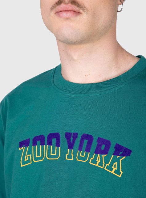 Polera M/C Univarsity Negro-2