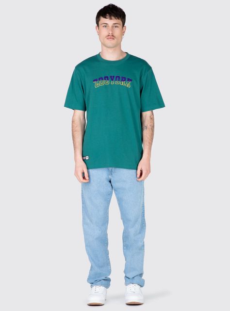 Polera M/C Univarsity Negro-3