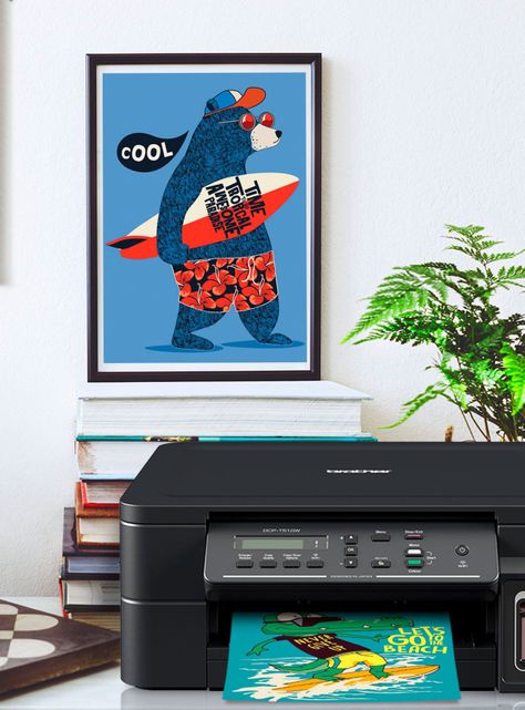 Multifuncional Brother DCPT510W/500W Wi-Fi-5