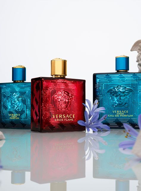 Set Versace Eros Flame EDP Hombre 100 ml + Shower Gel 100 ml + TS 10 ml-4